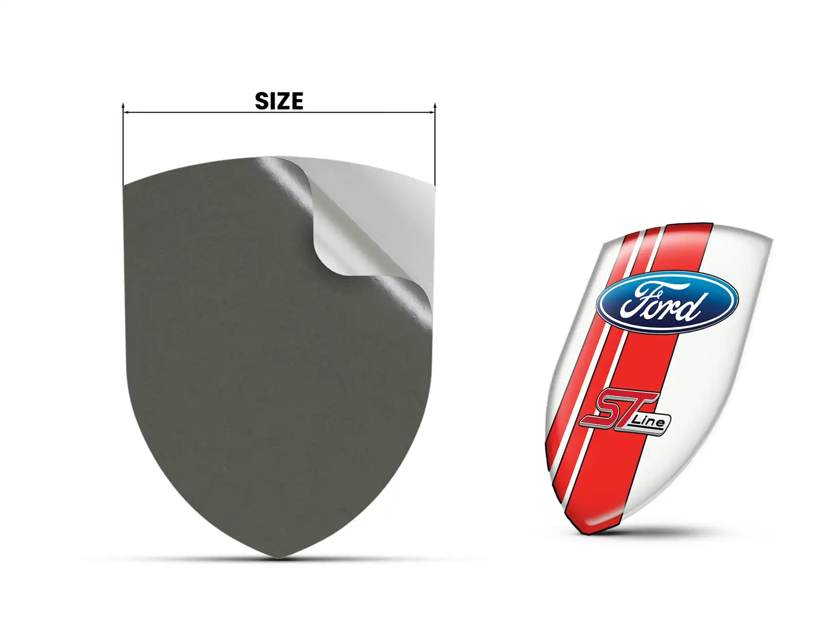 Ford Pegatinas Logo Auto Resistentes Alta Calidad Profesional